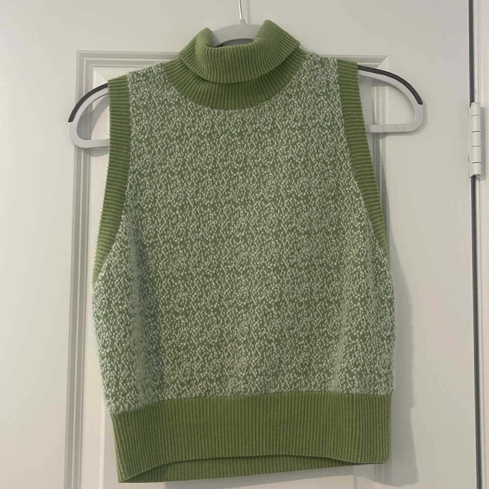 Zara turtleneck vest